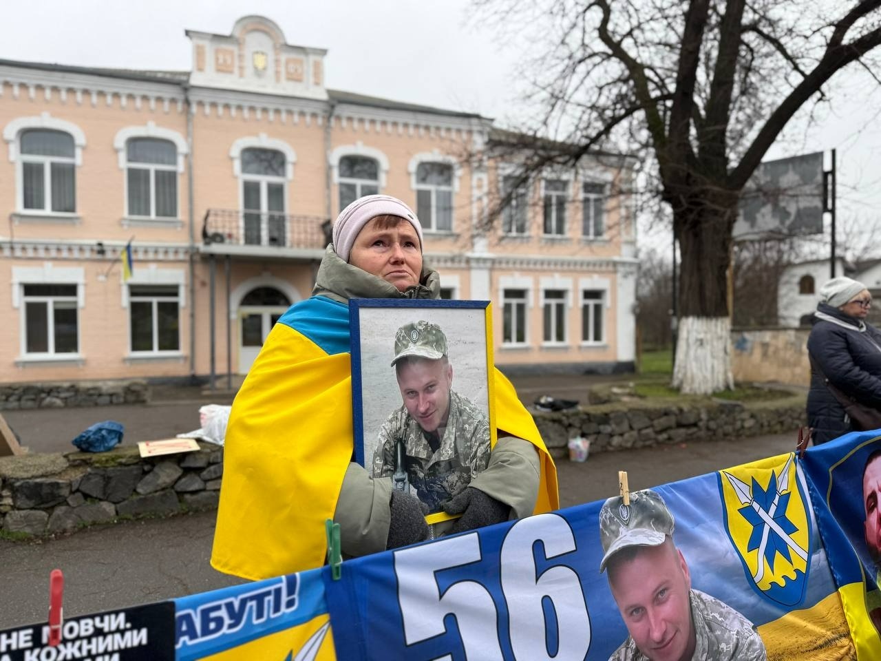 У Первомайську відбулася остання у 2025 році акція на підтримку полонених та зниклих безвісти