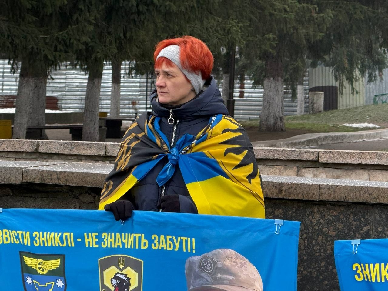 Новин майже немає: у Первомайську пройшла акція на підтримку полонених і зниклих безвісти