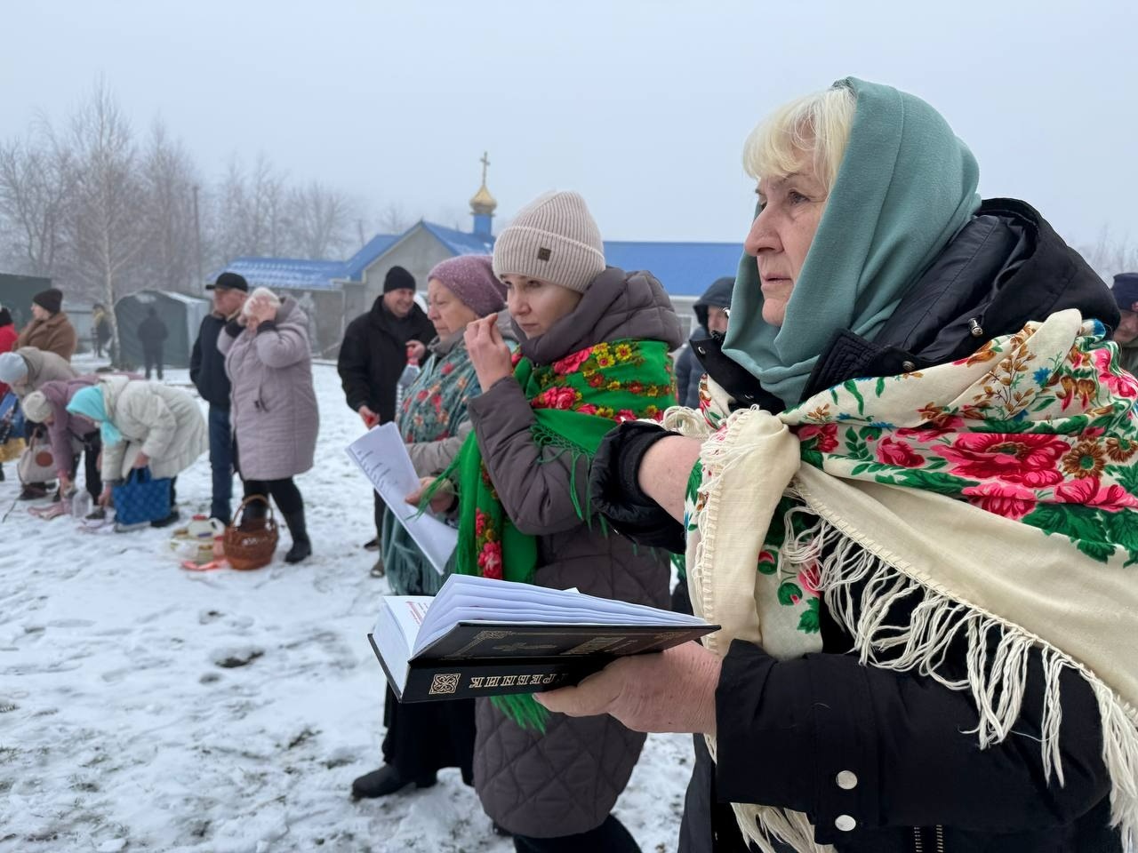 Молитва за Україну об’єднала громаду: у Первомайську відзначили Водохреща