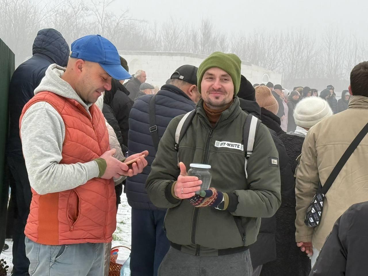 Молитва за Україну об’єднала громаду: у Первомайську відзначили Водохреща