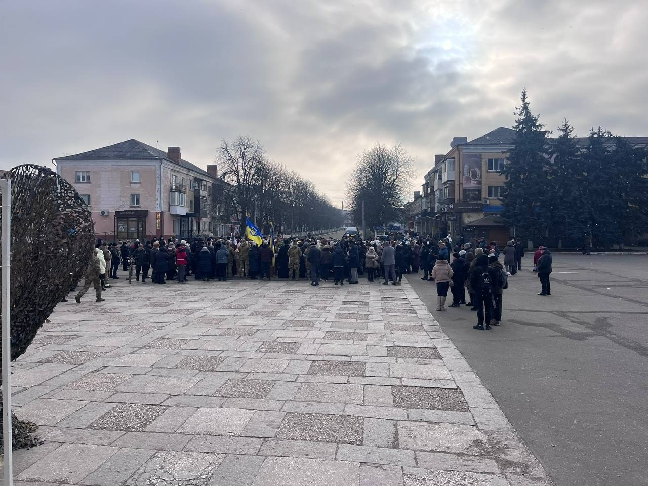 Первомайськ попрощався із загиблим воїном Вадимом Сніжинським