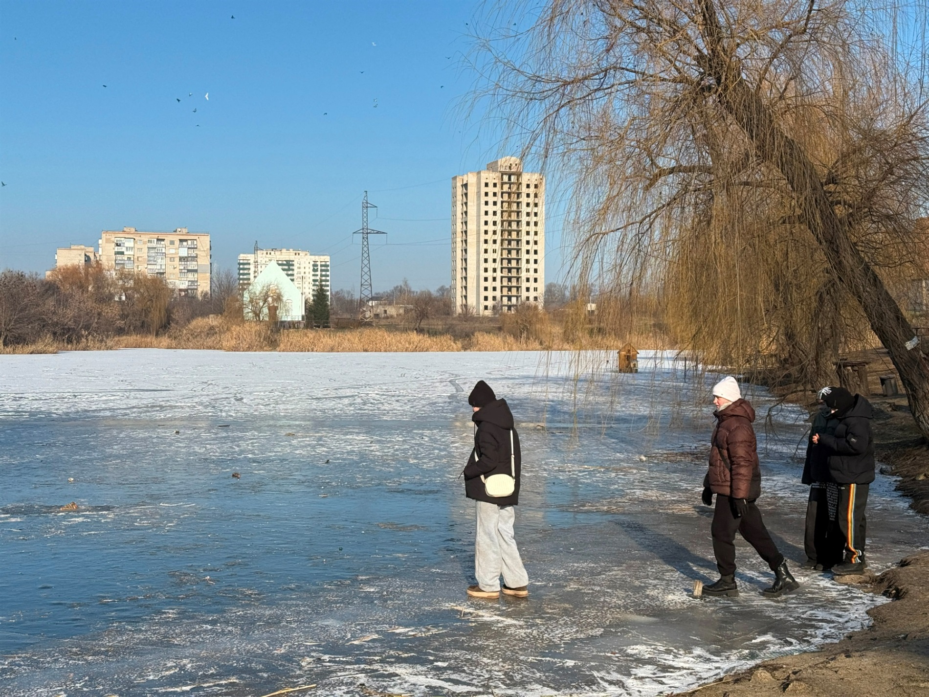 Два зимових озера: фоторепортаж