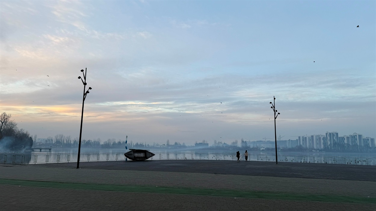 Міське озеро у Франківську