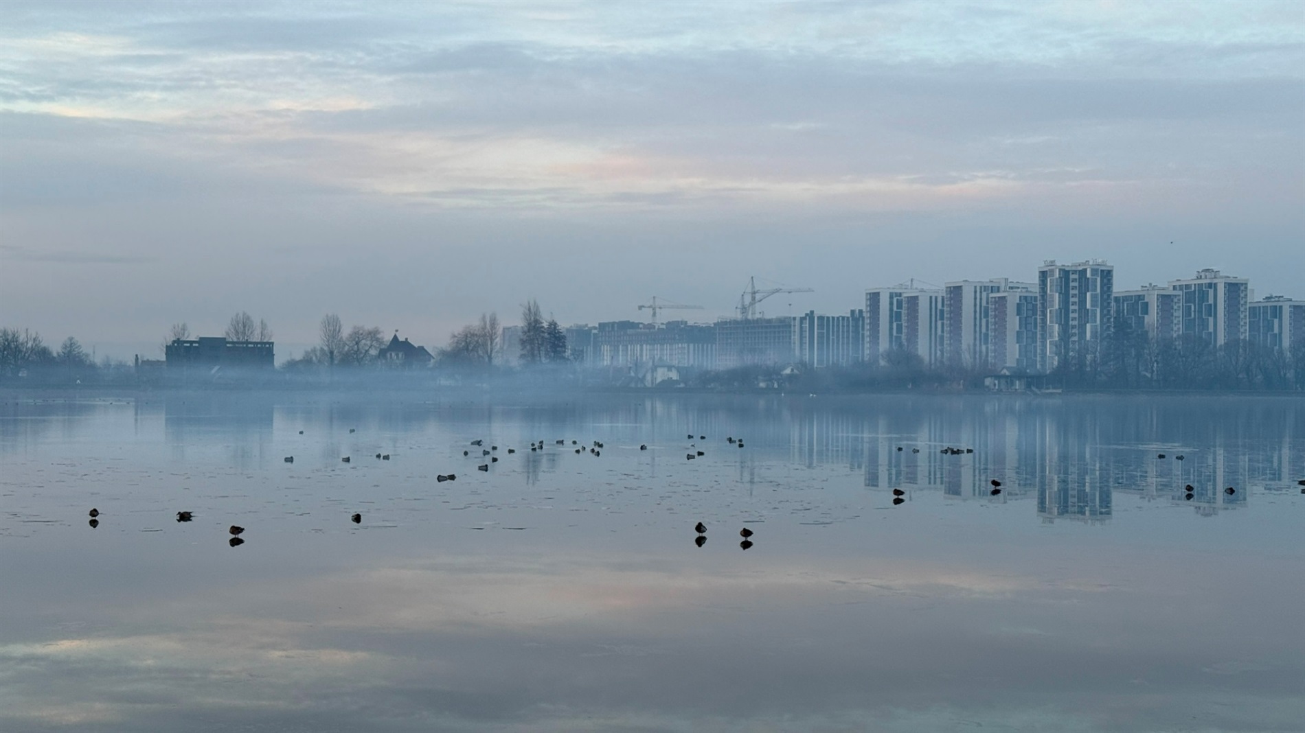 Два зимових озера: фоторепортаж