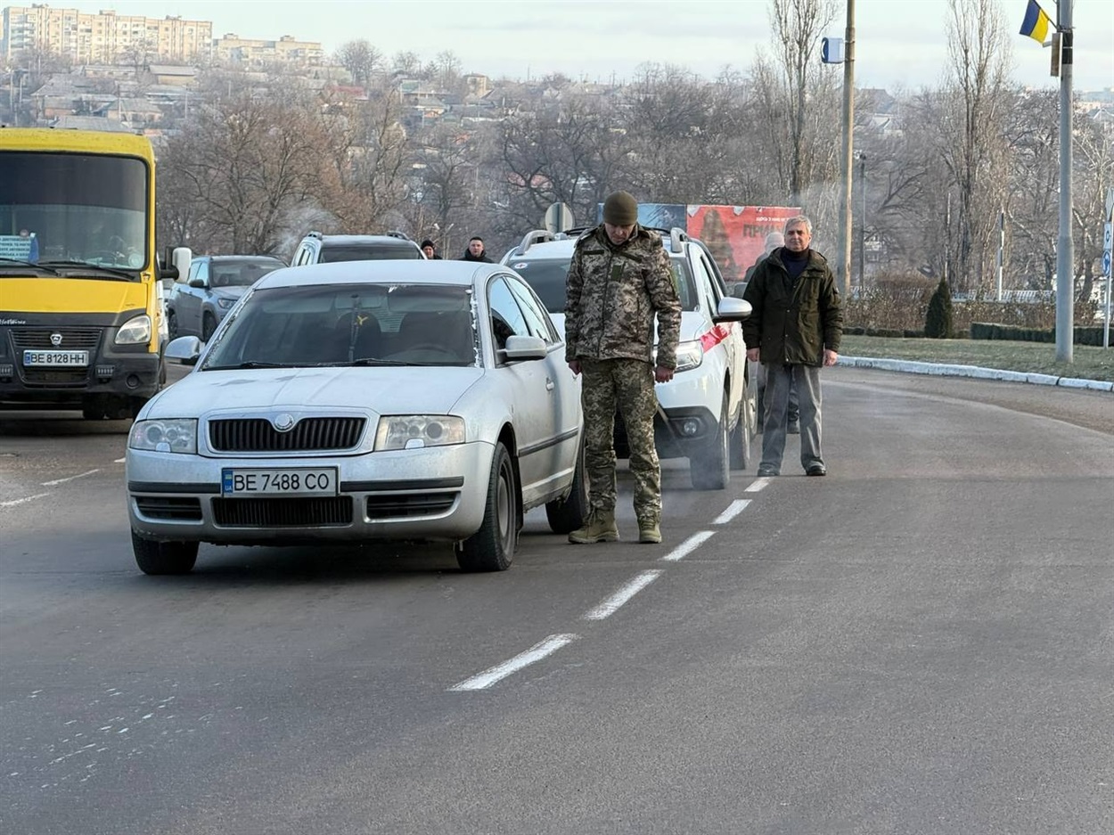 Хвилина мовчання у Первомайську