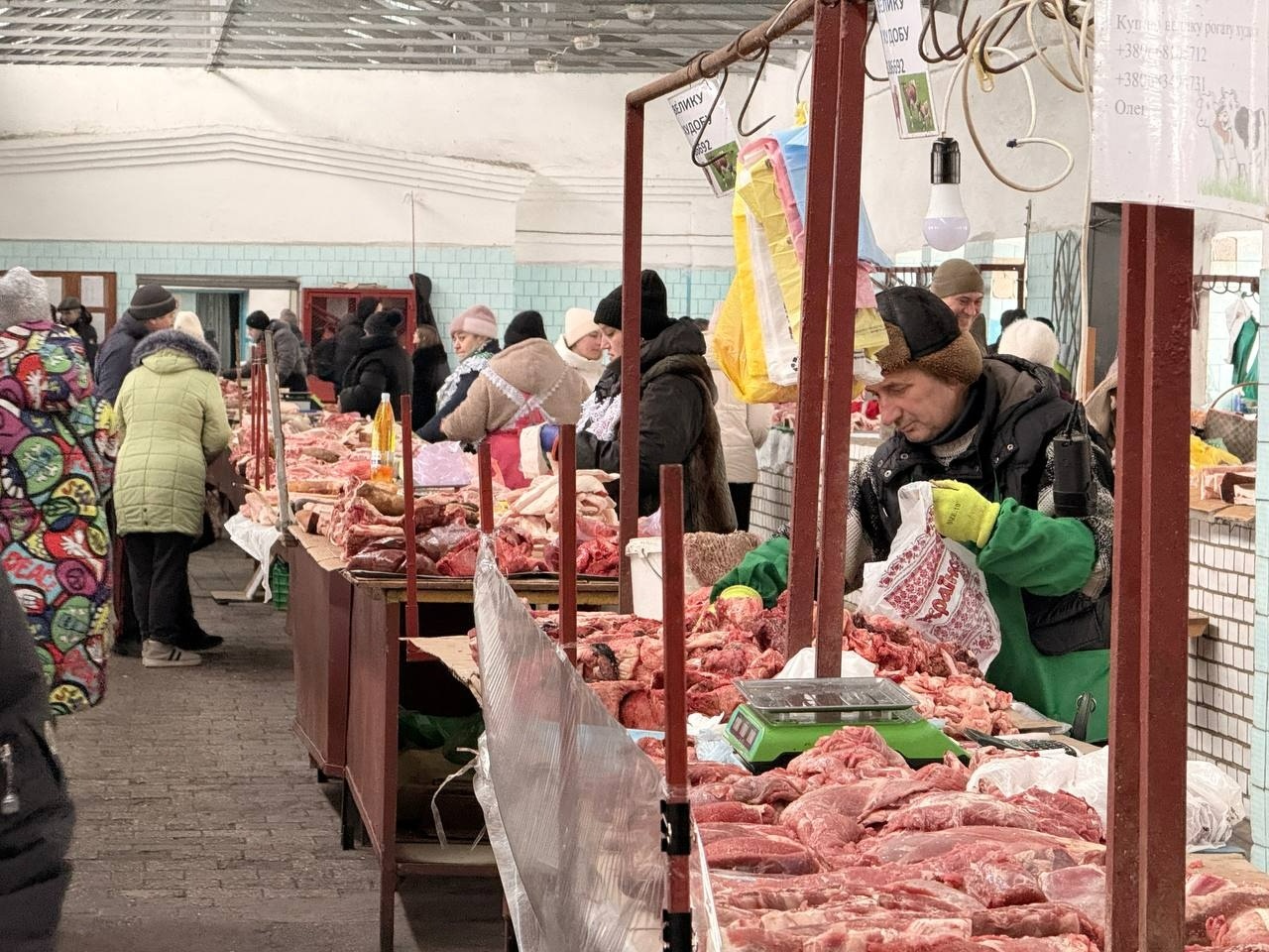 Засніжений ринок 25 січня 2026: які ціни на продукти у Первомайську