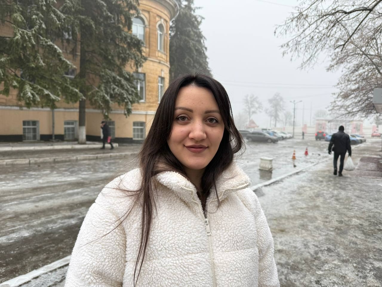 Ожеледиця у Первомайську 28 січня: як містяни добиралися до центру та долали наслідки негоди