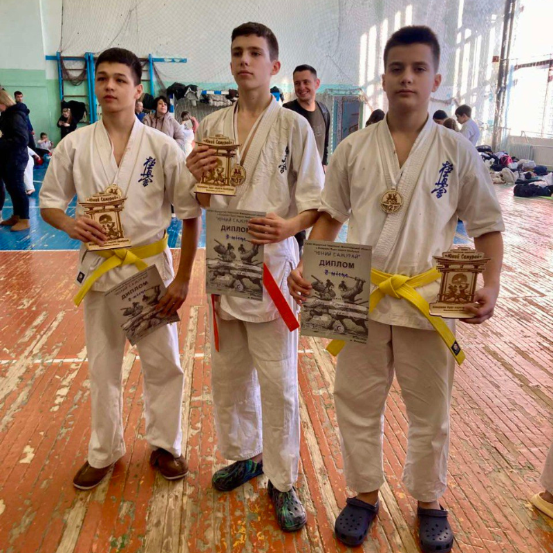Перше командне місце: каратисти з Первомайська тріумфально відкрили спортивний рік у Миколаєві