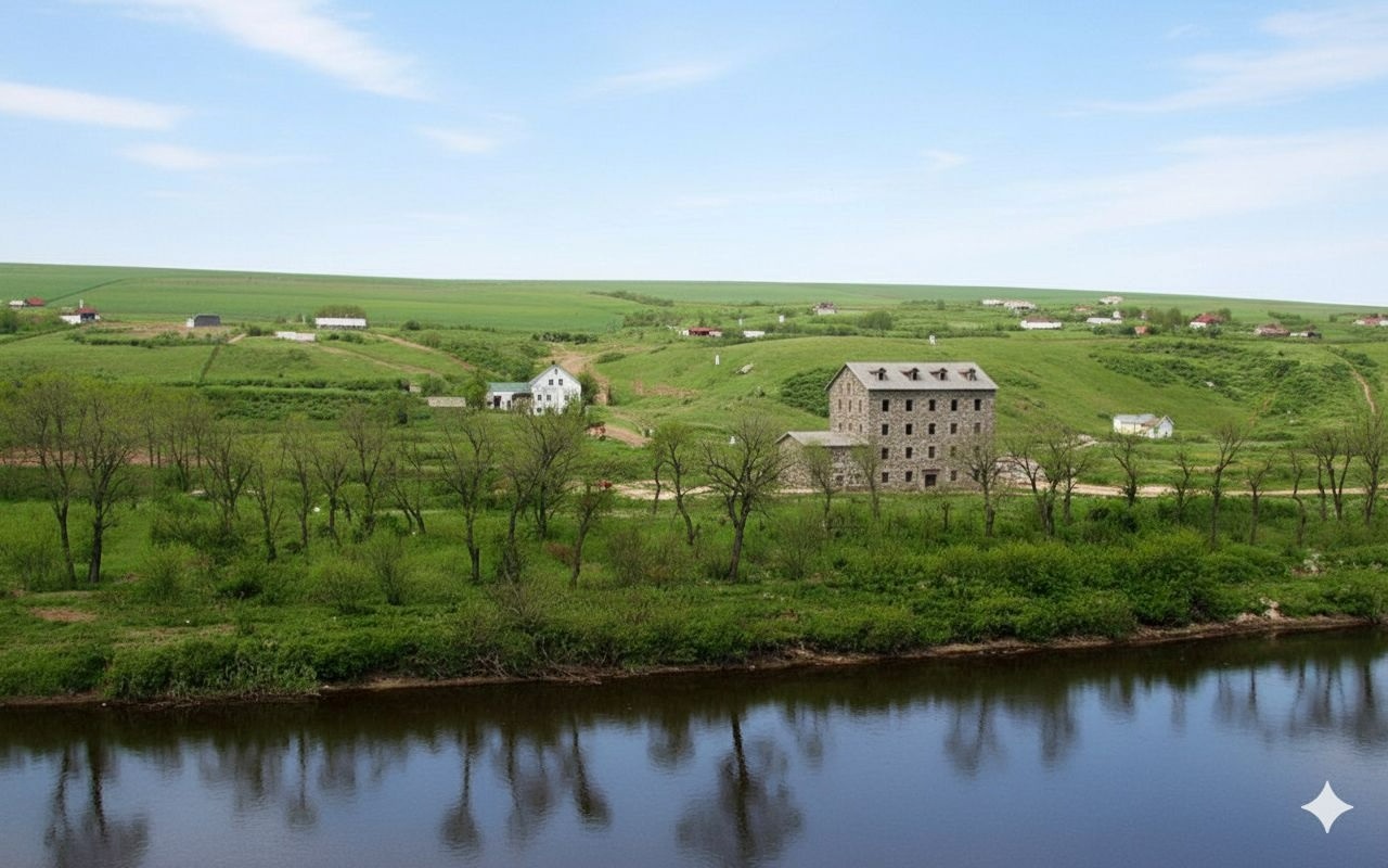 Скала, Синевецький острів, водяні млини на Південному Бузі: було-стало
