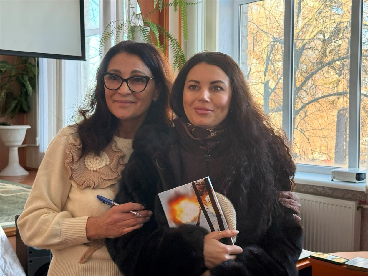 Наталія Клименко та пані Вікторія