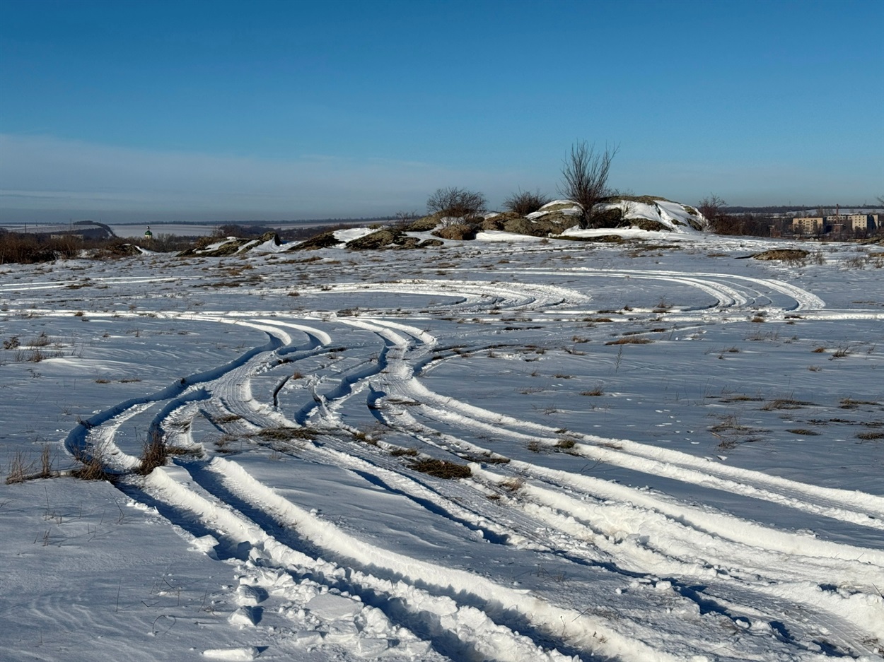 Степ в снігах