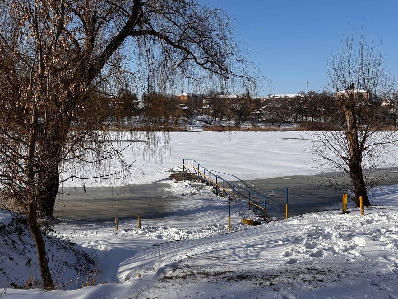 Проводжаємо зиму, завершення якої так чекали. Зимовий фоторепортаж з Первомайська