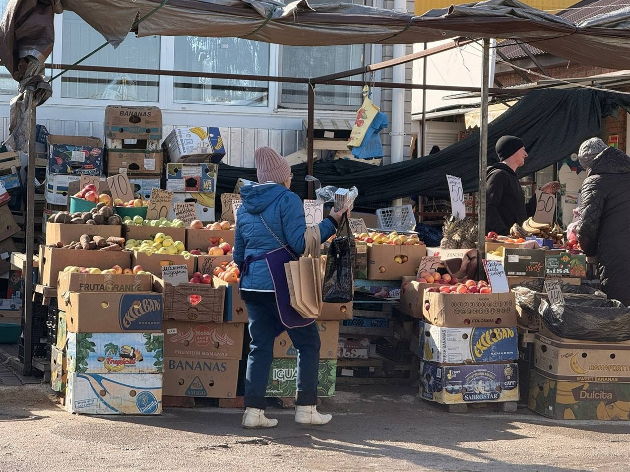 ЦІни на фрукти та овочі