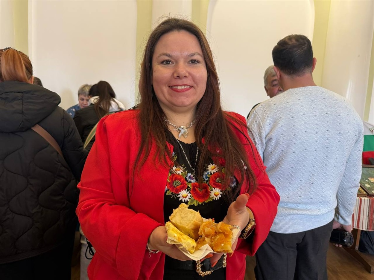 Майстриня Олена Шрам та болгарські страви