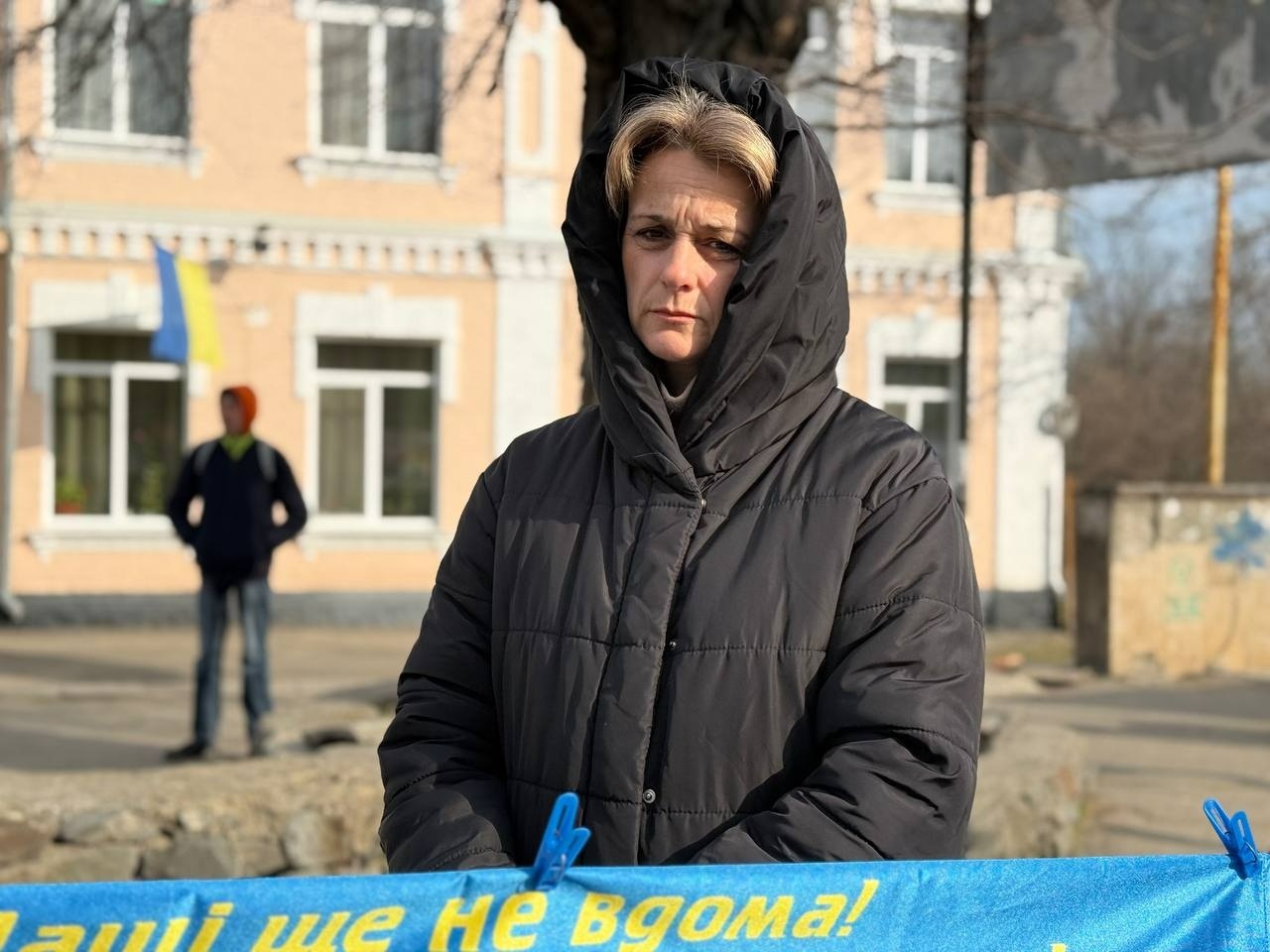 У Первомайську родини полонених і зниклих безвісти виходять на акцію, щоб не втратити надію