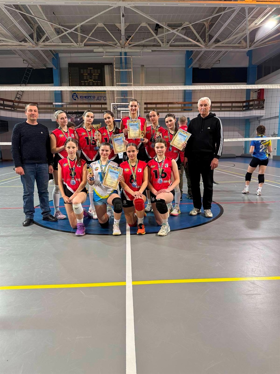 Срібні медалі первомайських волейболісток: черговий здобуток команди ДЮСШ