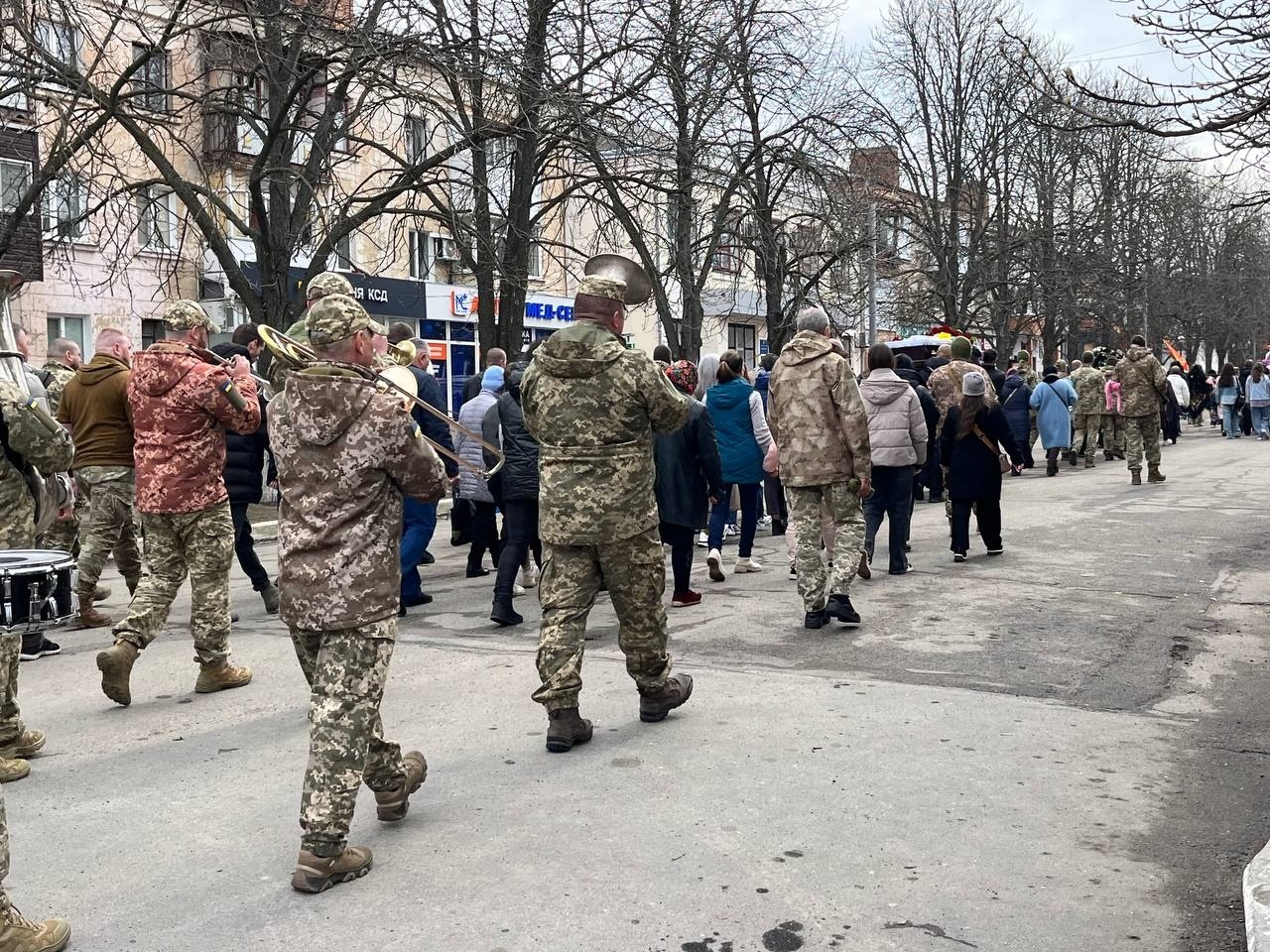 Первомайськ попрощався з солдатом Олександром Гармашем