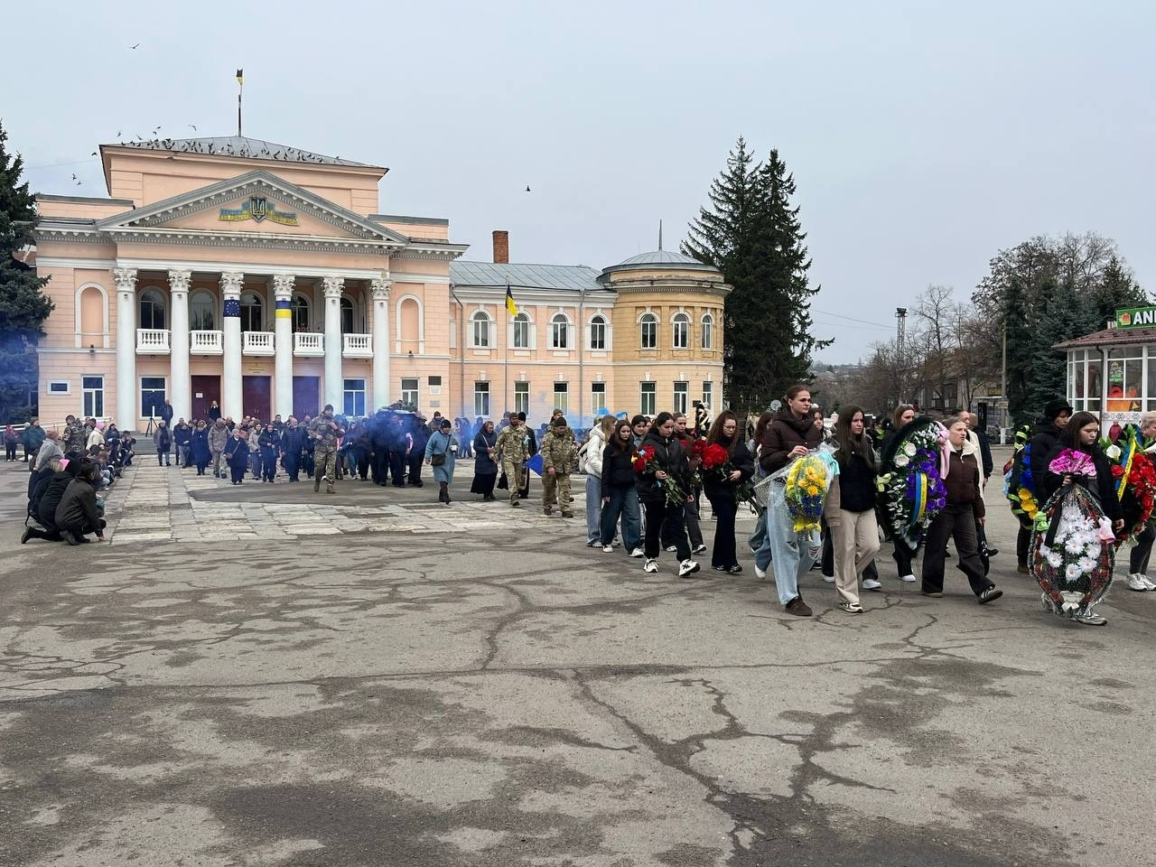 Первомайськ попрощався з солдатом Олександром Гармашем