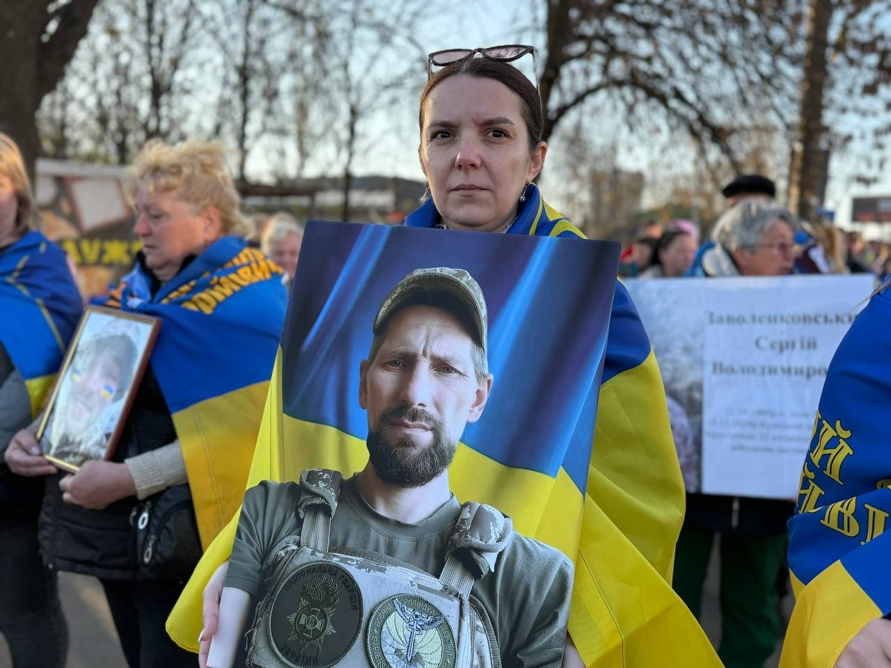 Де наші? У Первомайську сотні людей вийшли на ходу підтримки зниклих безвісти та полонених