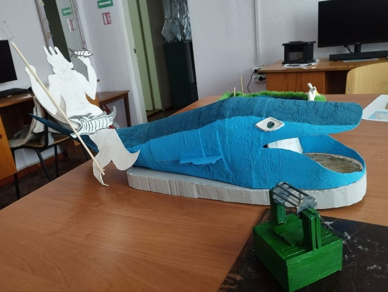 Макет криниці