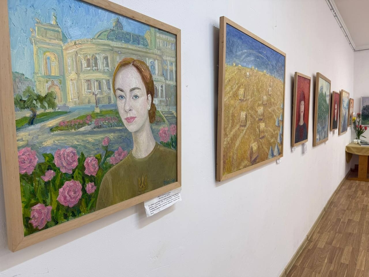 «Україна — це ми»: у Первомайську відкрилася виставка одеської художниці