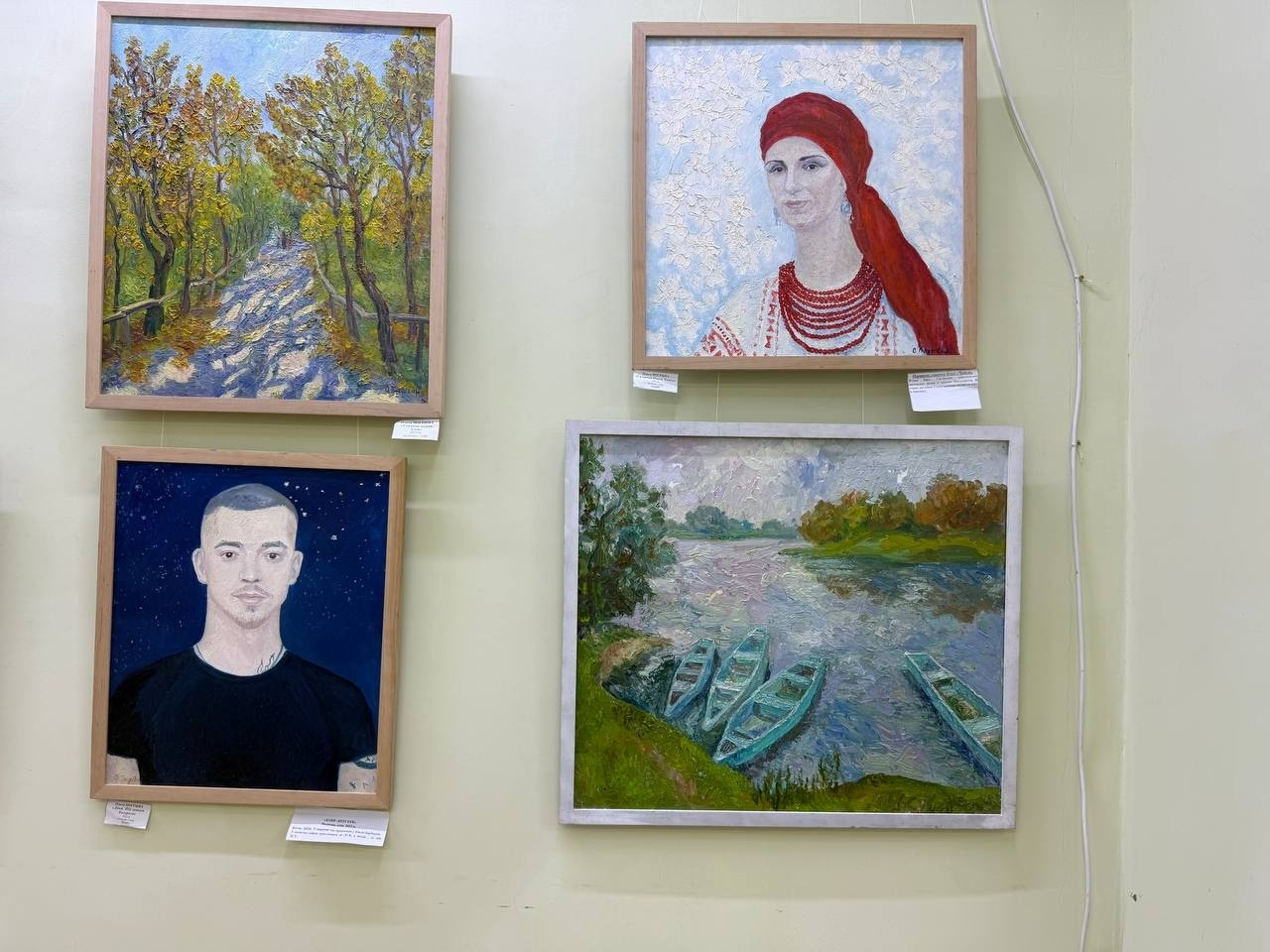 «Україна — це ми»: у Первомайську відкрилася виставка одеської художниці