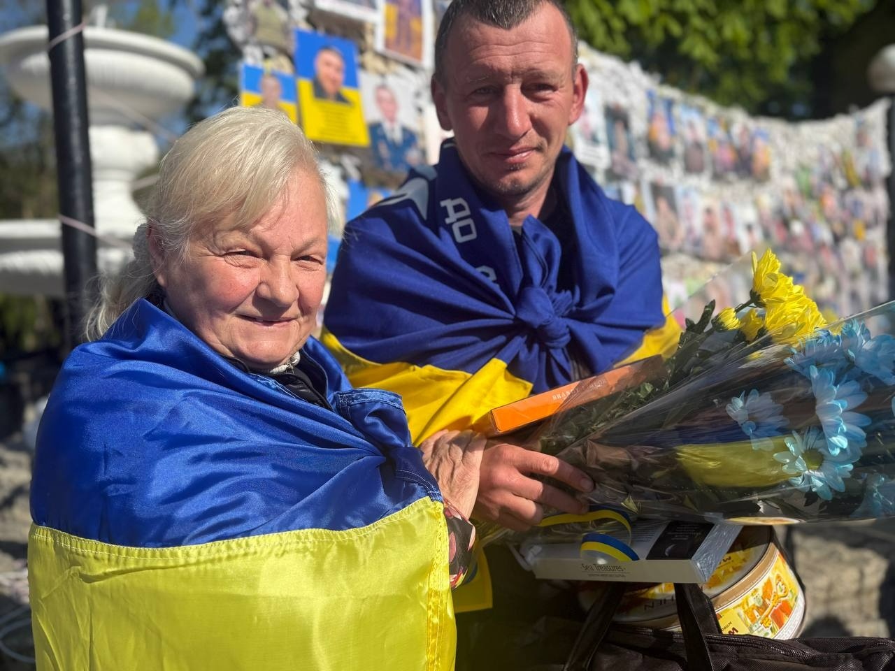 У Первомайську пройшла акція «Не мовчи. Полон вбиває!» Звільнені з полону, капелан та ті, хто очікує