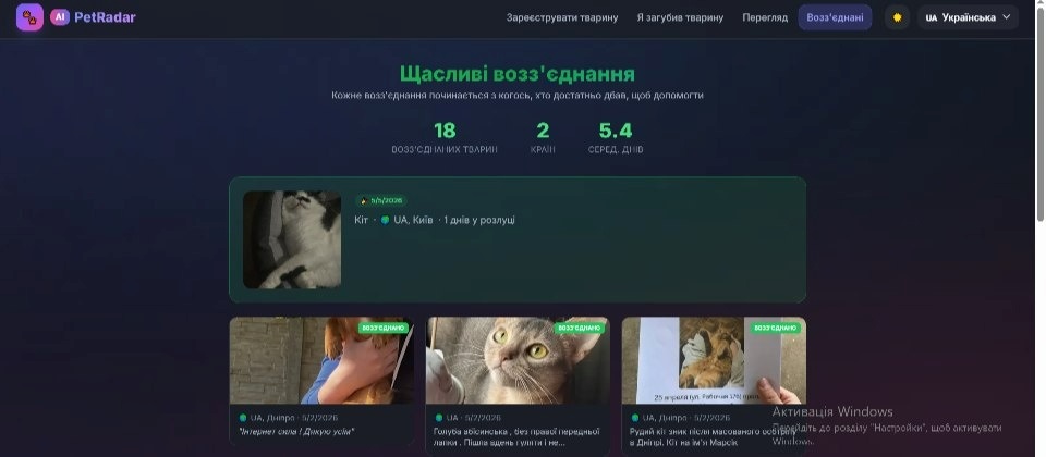 Возз'єднані тварини