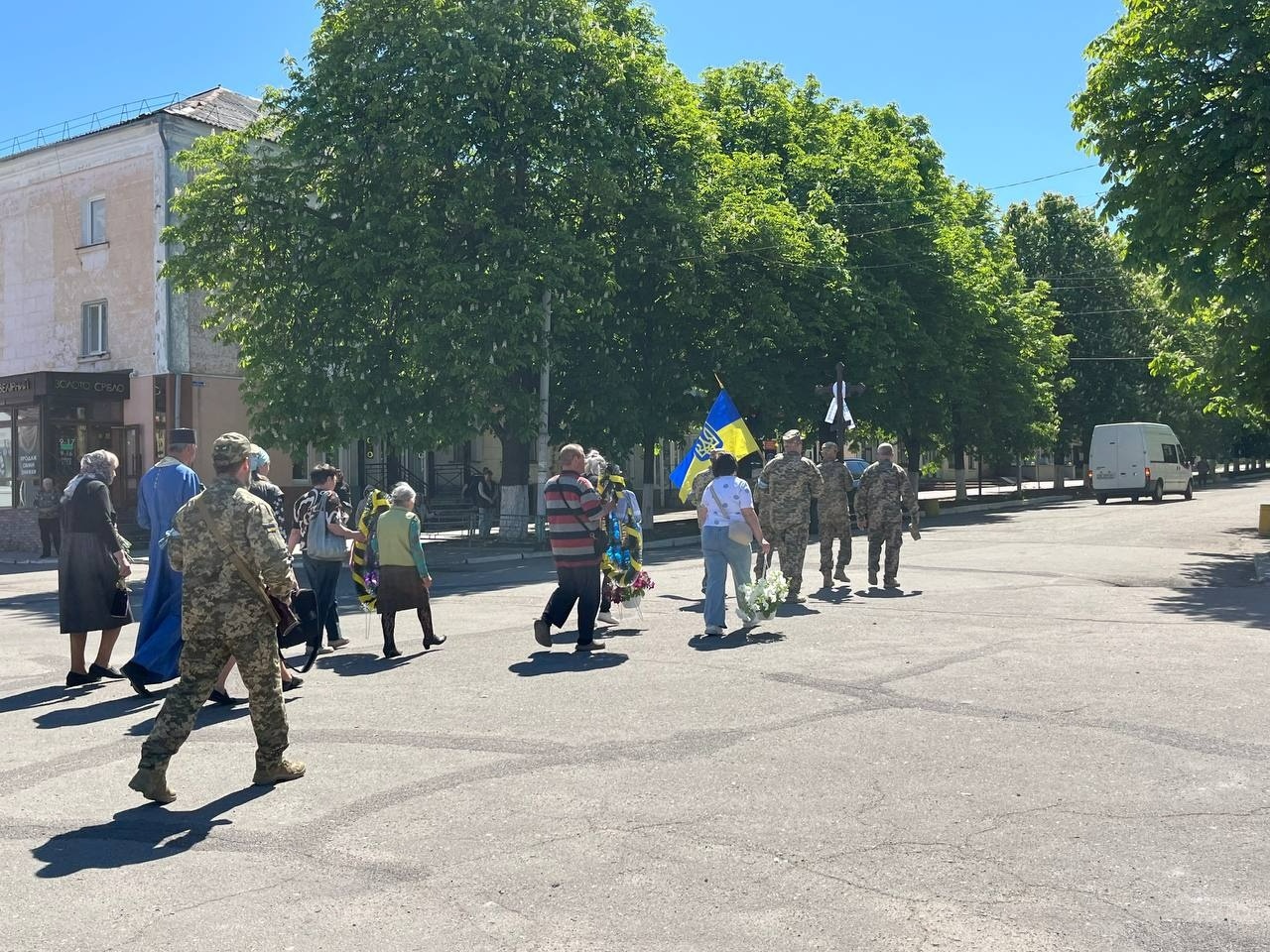 Первомайська громада попрощалася із захисником Андрієм Клименком