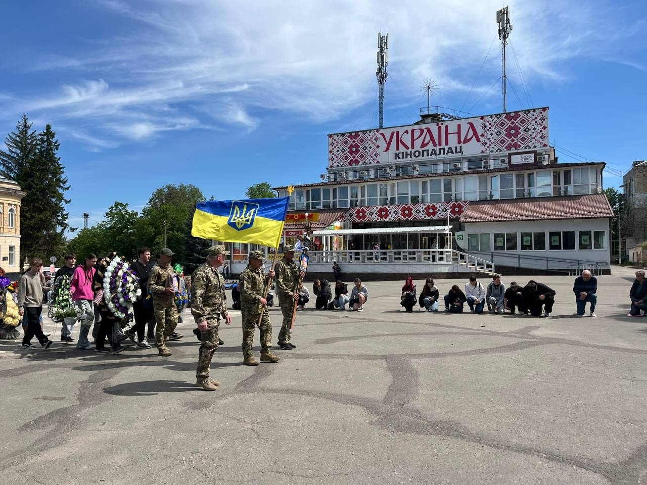 Первомайськ попрощався із сапером Андрієм Вороніним