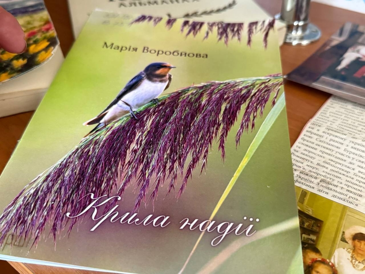 У Первомайську презентували збірку поезій Марії Воробйової «Лабіринтами осені»