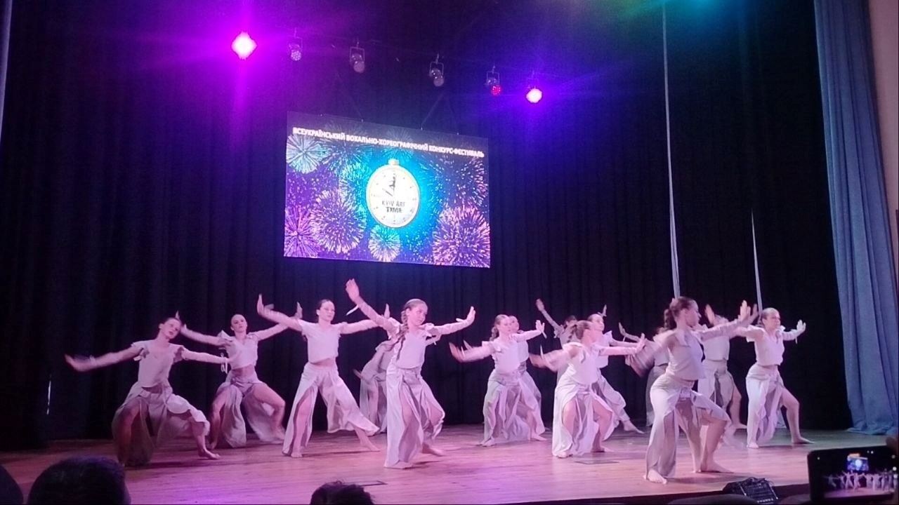 Зразковий ансамбль танцю «Калейдоскоп» підкорив Всеукраїнський конкурс Kyiv Art Time