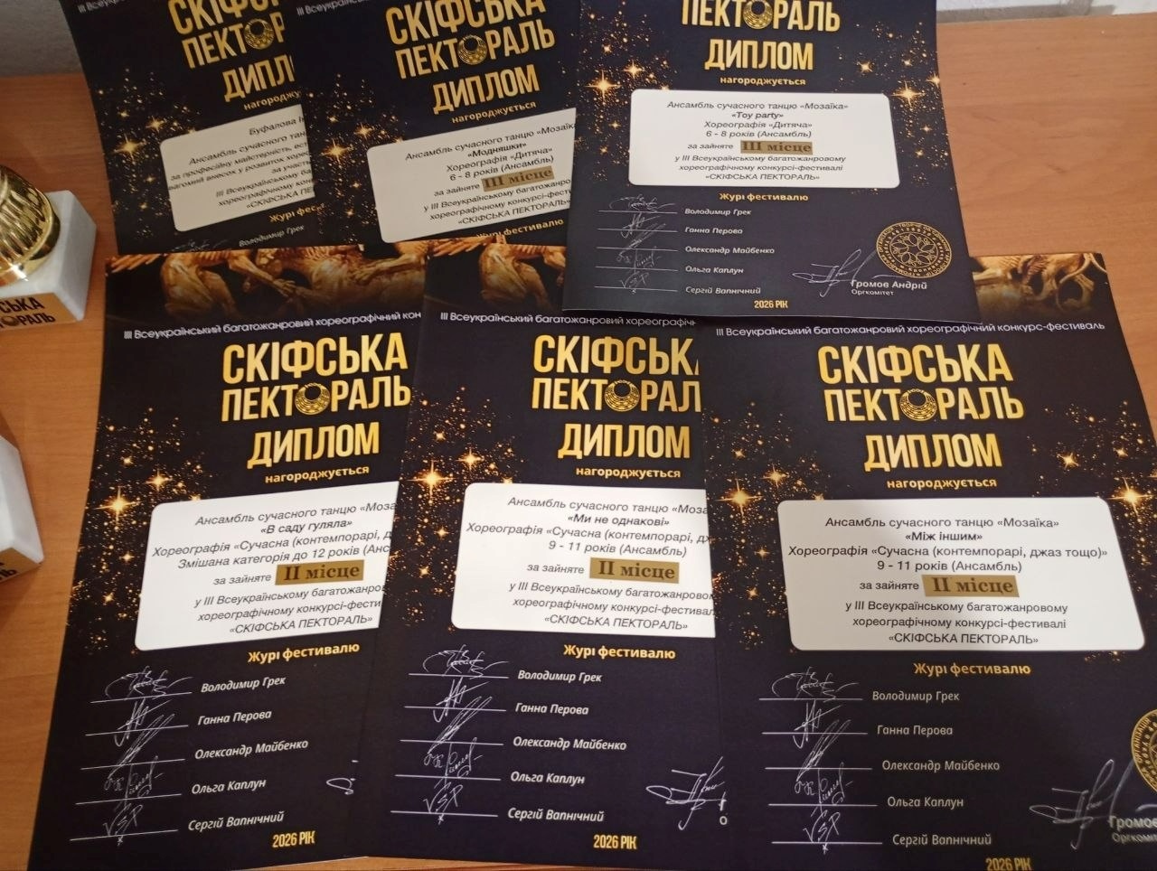 Первомайський колектив «Мозаїка» здобув нагороди на «Скіфській пекторалі»