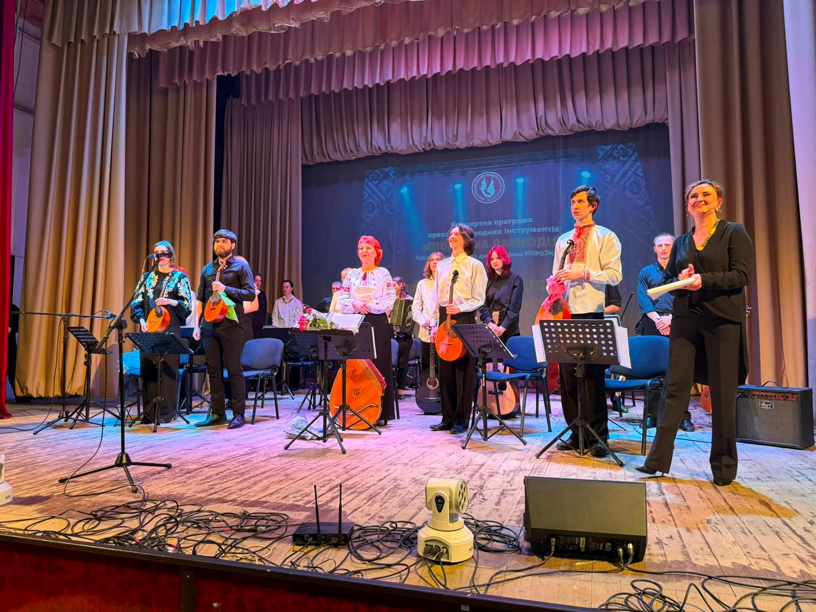 «Південна рапсодія» виступила у Первомайську: про народну музику, молодь і сучасне звучання