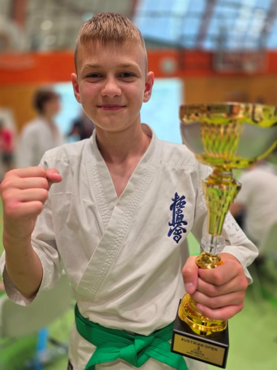 Чотири золота та бронза: каратисти з Миколаївщини успішно виступили на Austrian Open 2026