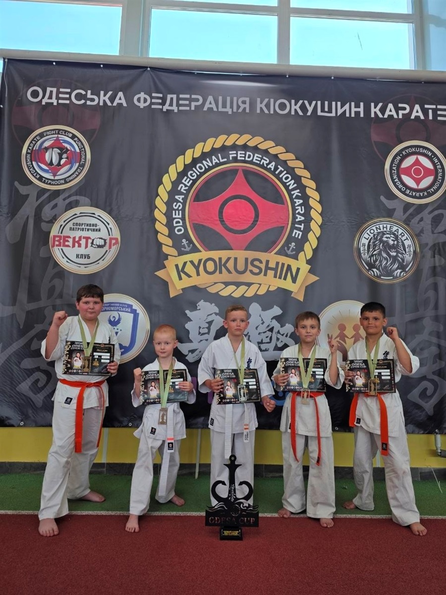 14 спортсменів, 14 медалей різного гатунку. Підсумок чергового турніру для первомайських каратистів