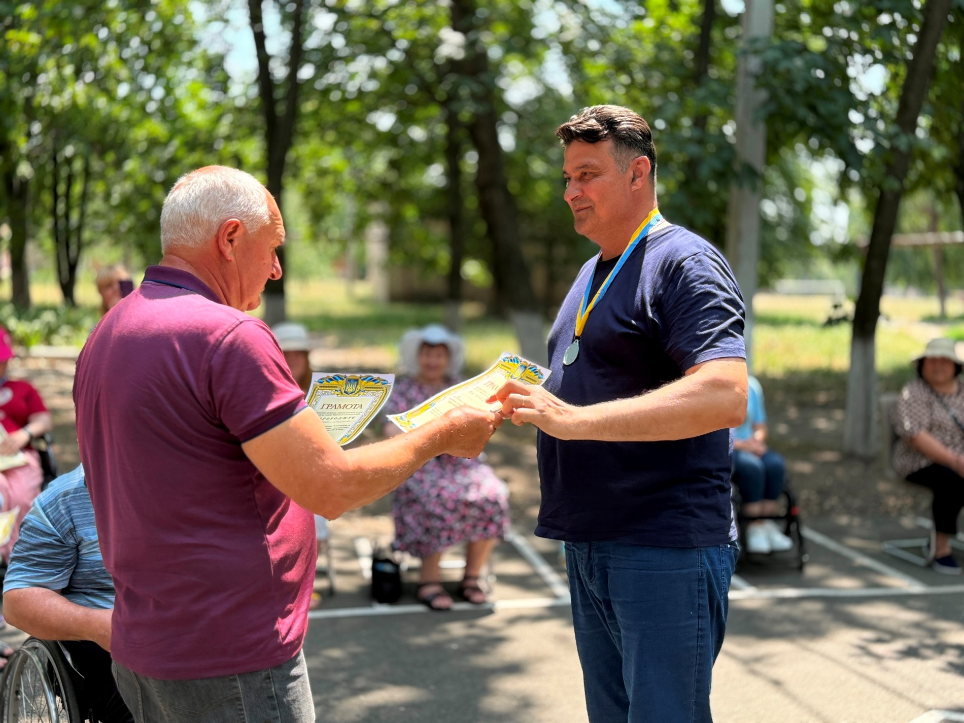 Щирі емоції та живе спілкування: у Первомайську відбулася спартакіада серед людей з інвалідністю