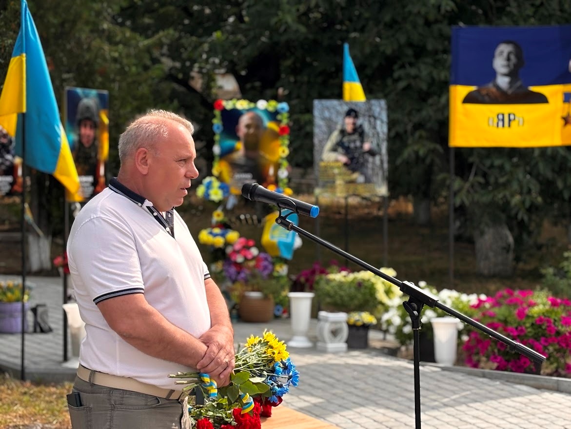 Голова Синюшинобрідської громади Олександр Зубко