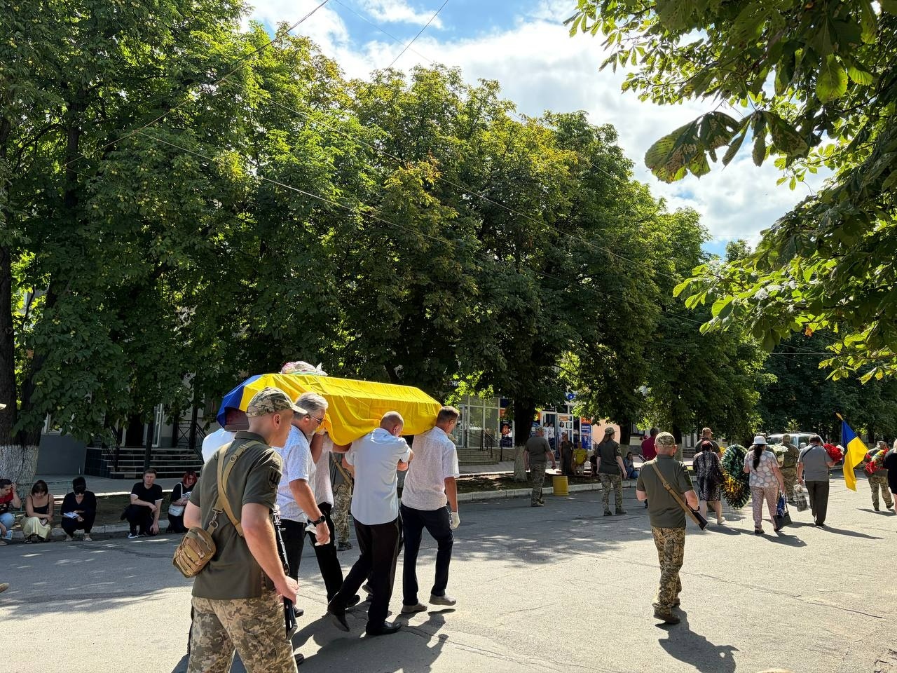 У Первомайську попрощалися із захисником України Олександром Дабіжею
