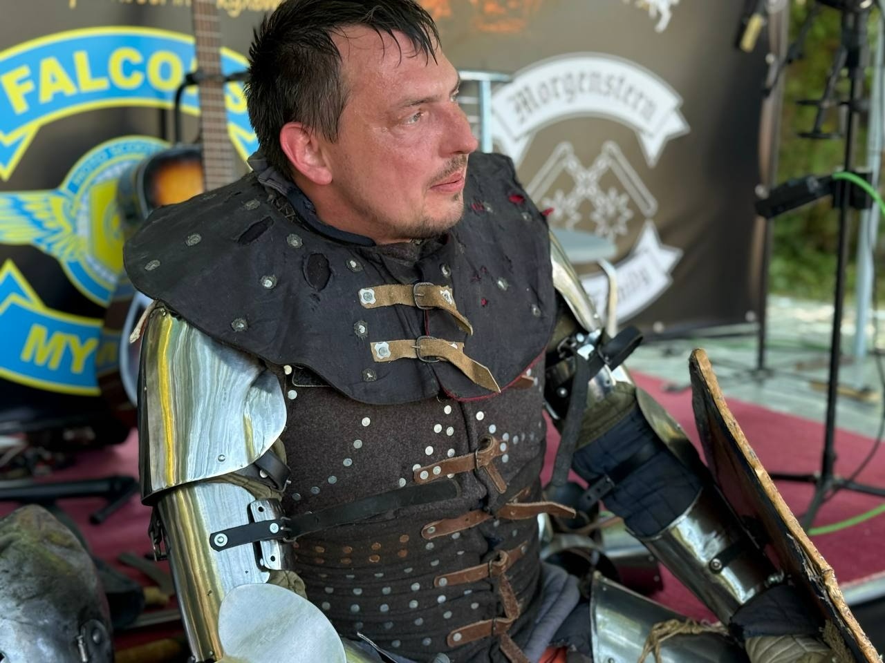 «Мотомандри Falcons. Колесо історії»: як на байкпосту у Первомайську ожила історія