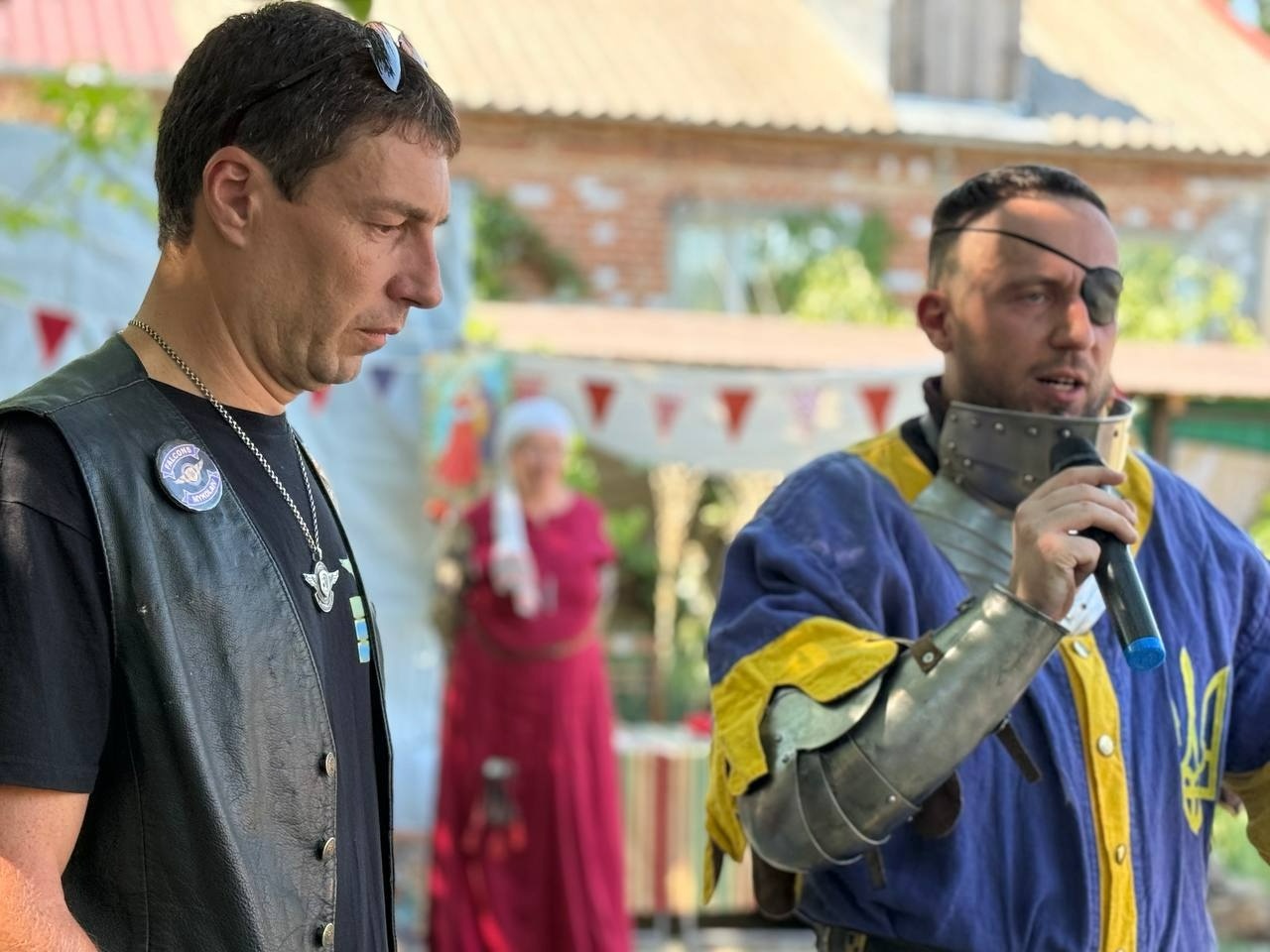«Мотомандри Falcons. Колесо історії»: як на байкпосту у Первомайську ожила історія