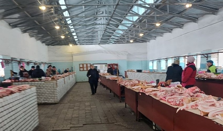 М'ясний павільйон на центральному ринку