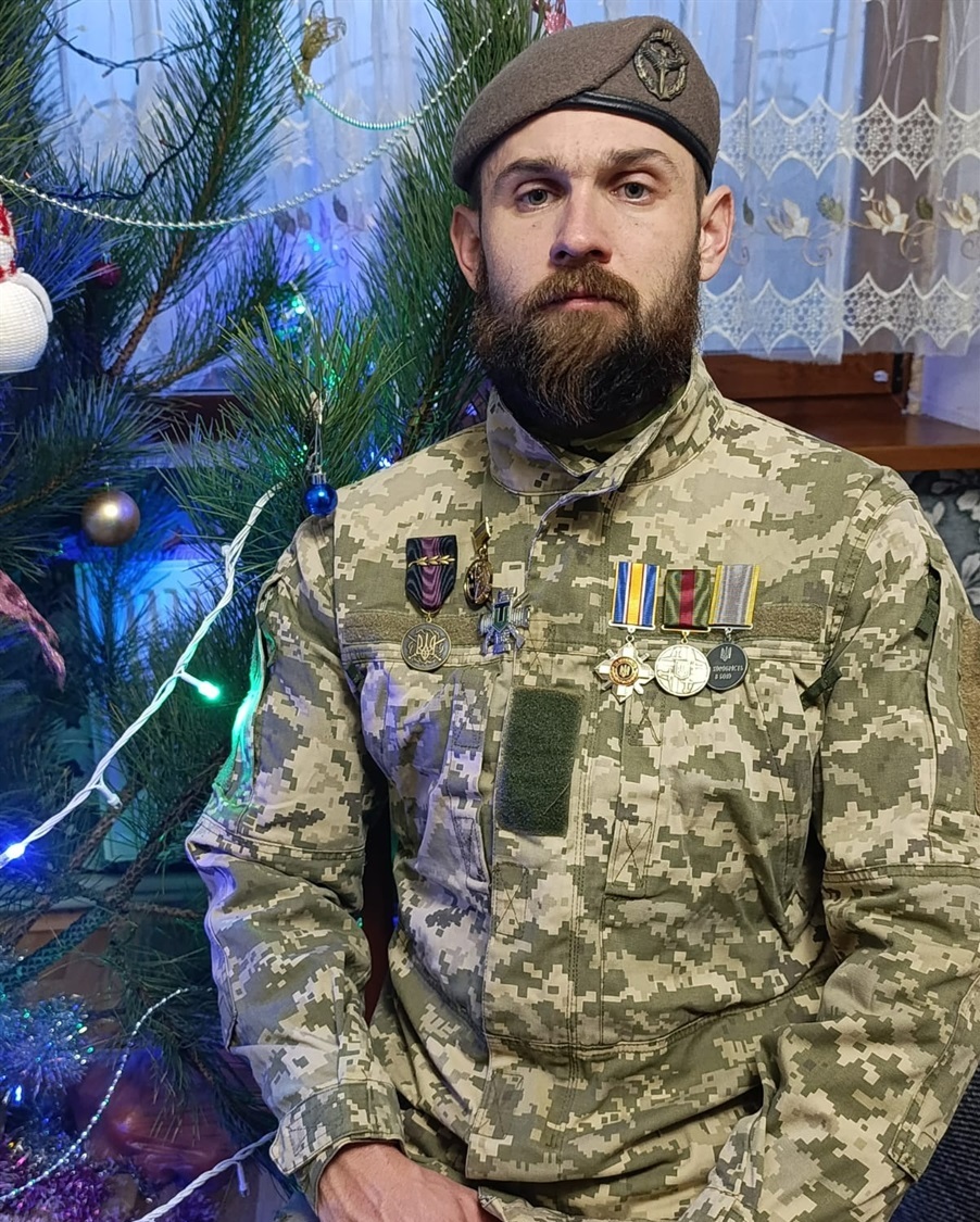 Роман Мазура з нагородами