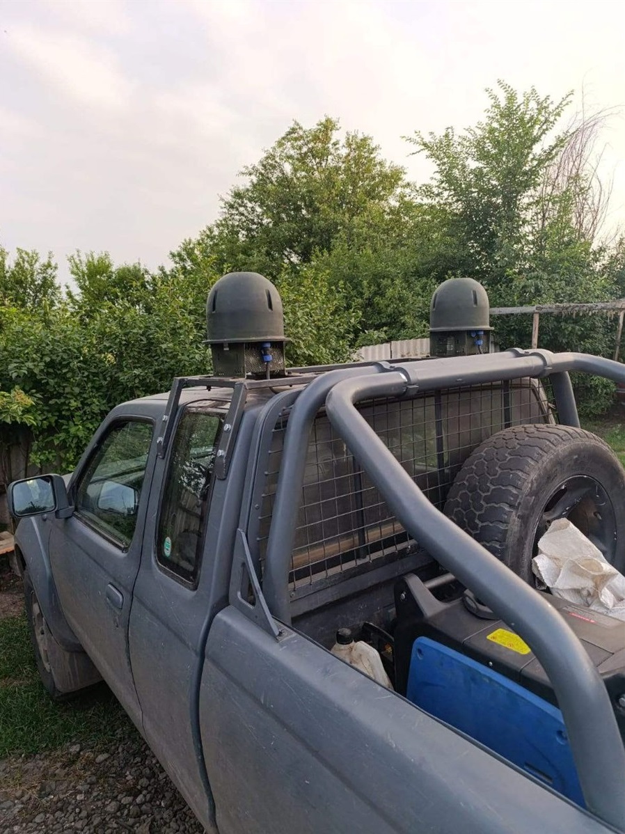 Засоби РЕБ на даху автомобіля