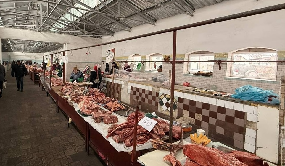 У м'ясному павільйоні