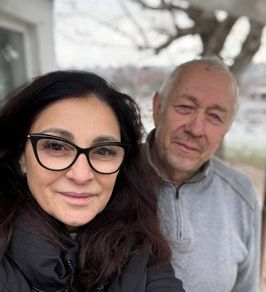 Журналістка Наталія Клименко та Сергій Опря